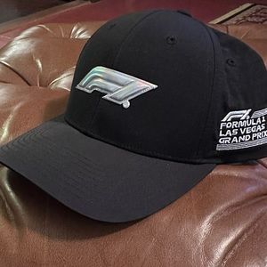 NWT Official Formula 1 Las Vegas Grand Prix Snapback Black Hat